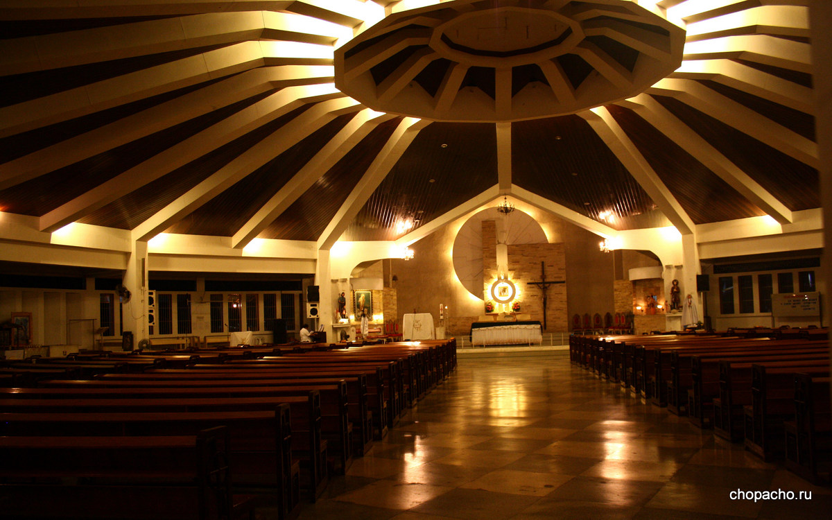 католическая церковь в Тагбиларане, Филиппины