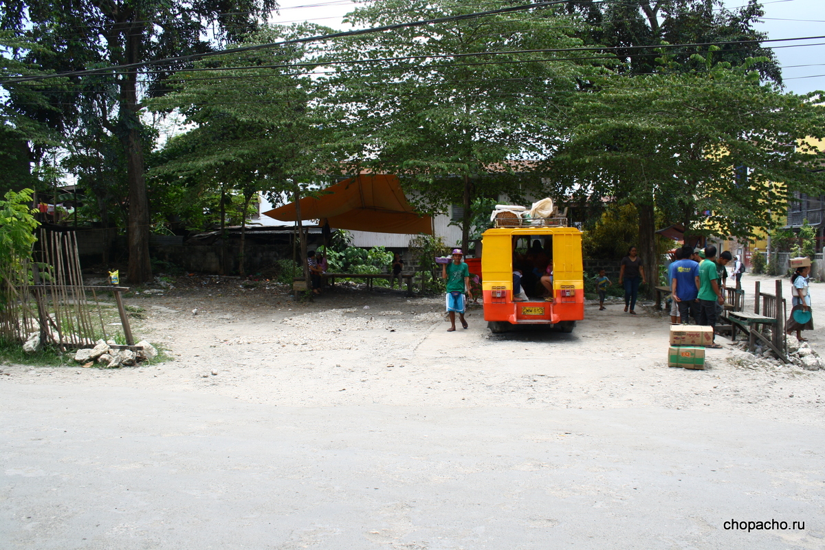 Bus station в Панглао