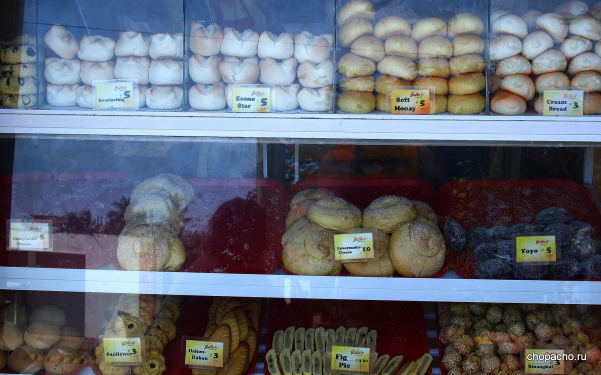 вкусные дешевые булочки острова Панглао