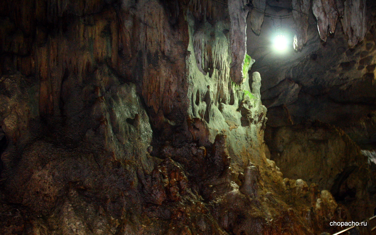Пещера Хинангданан острова Панглао