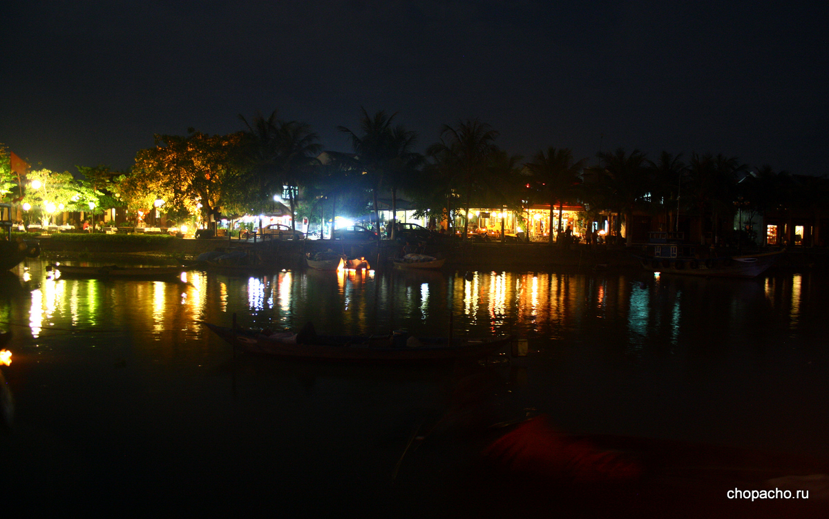 река Хой Ан ночью