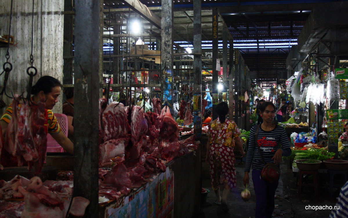 Рынок, Сиануквиль, Камбоджа