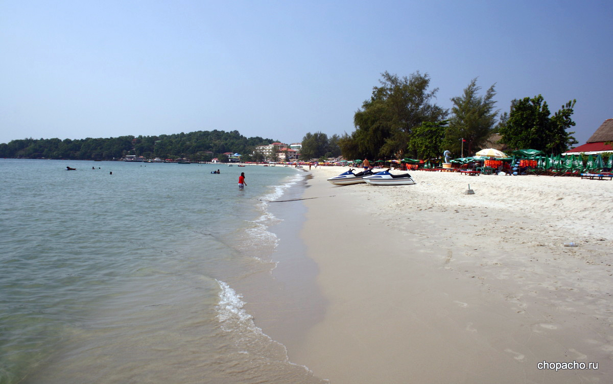 Пляж Очутел, Сиануквиль, Камбоджа