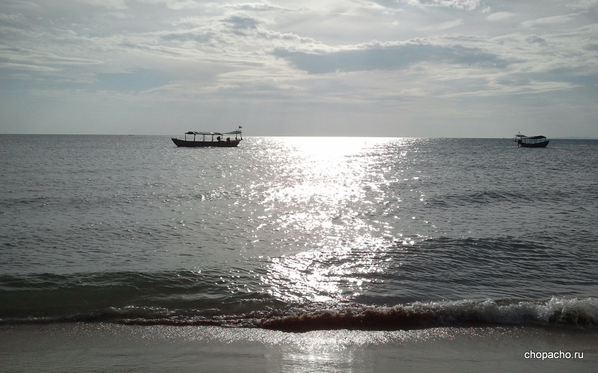 Пляж Отрес в Сиануквиле