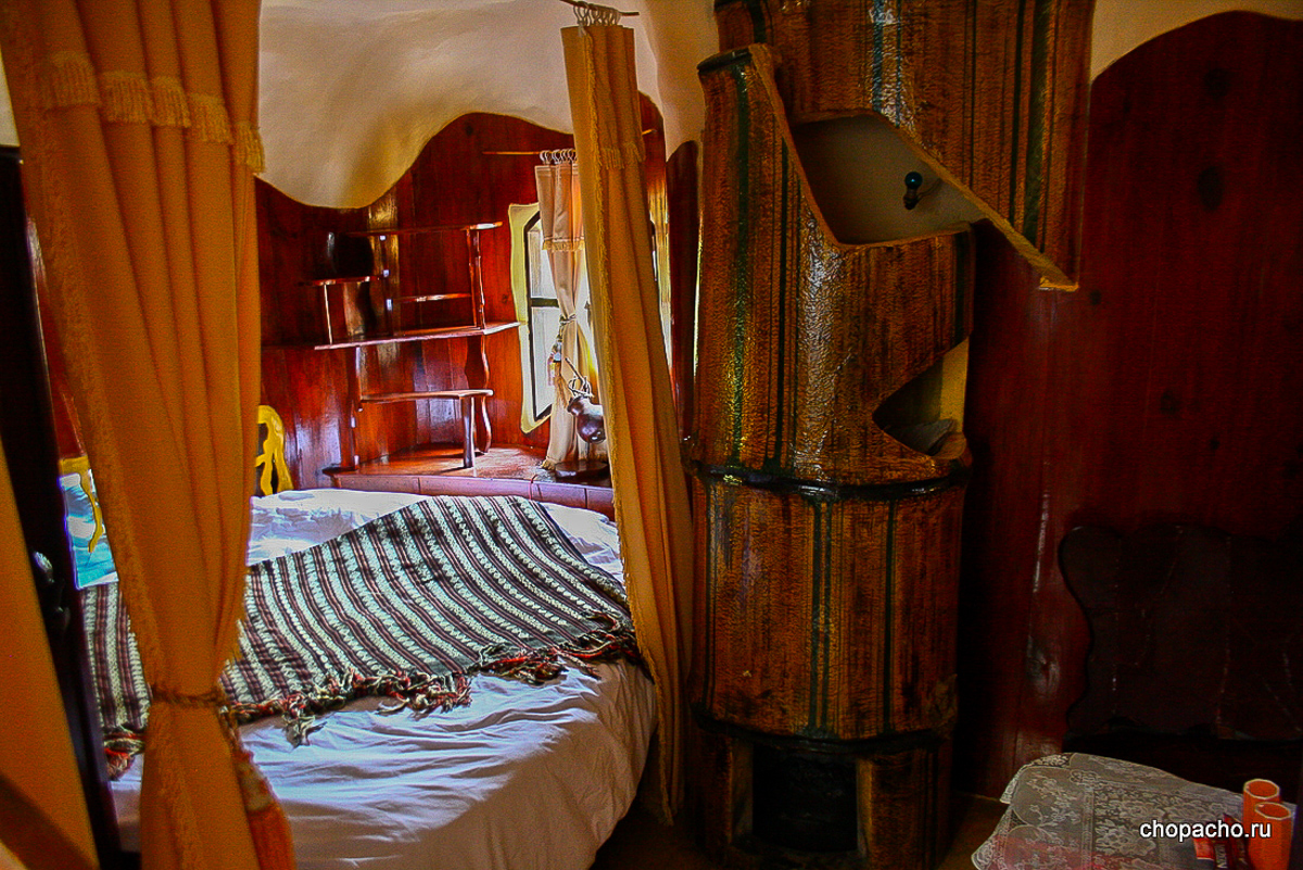 комната бамбука в Crazy House