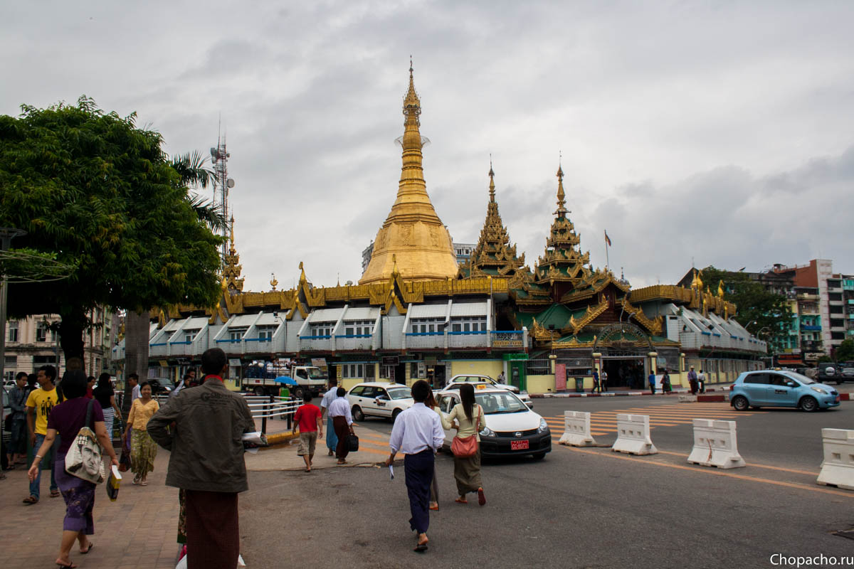 Цена за вход в религиозные пагоды в Бирме - от $5.