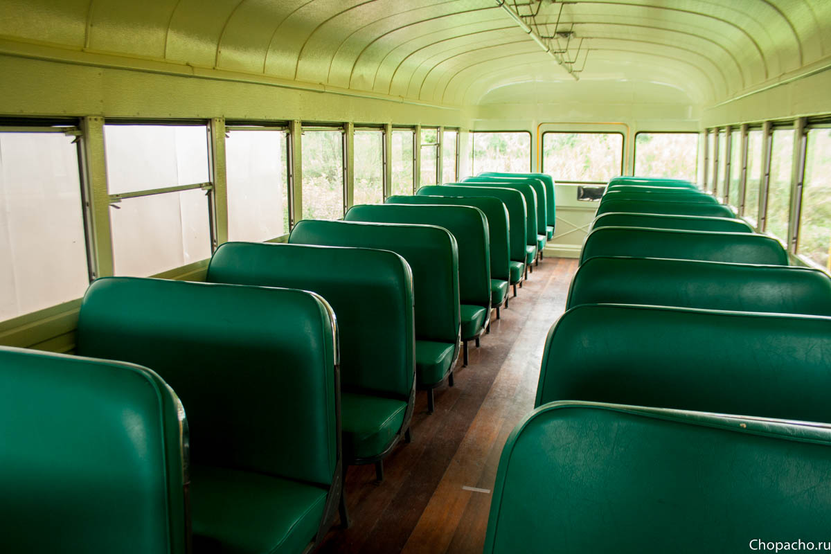 салон школьного автобуса