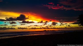 Закат в Хиккадуве, Шри-Ланка 2015