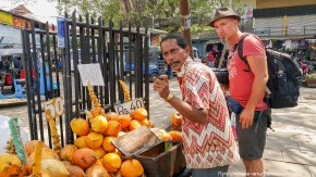 продавец апельсинов